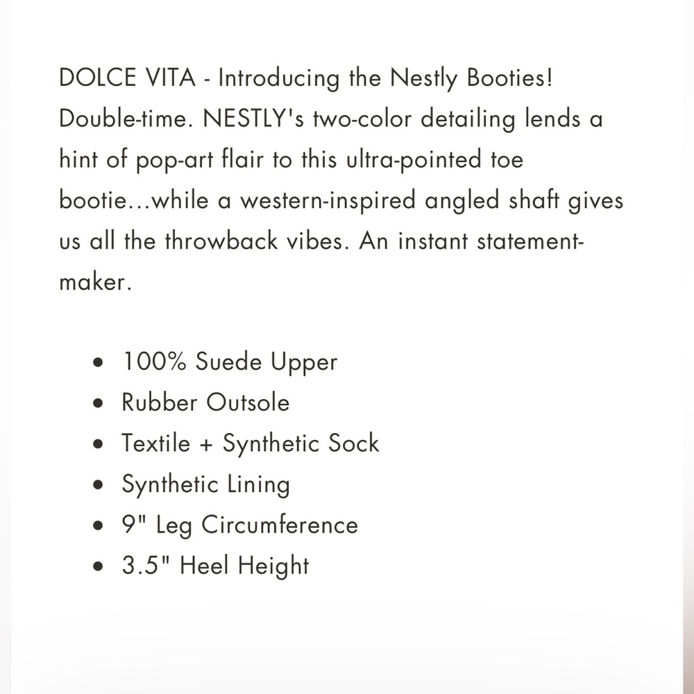 Dolce vita Suede Ankle Boots - Beige and Brown - Picture 5 of 5